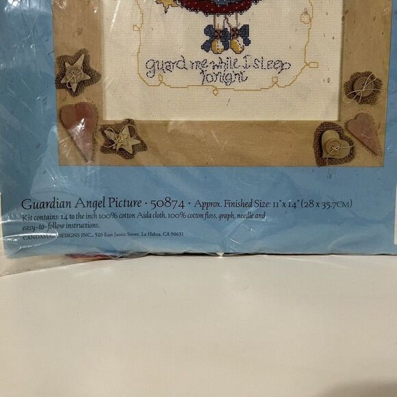 Candamar Designs Reflections for the Heart Guardian Angel Needle Art 50874 NEW - Picture 4 of 5